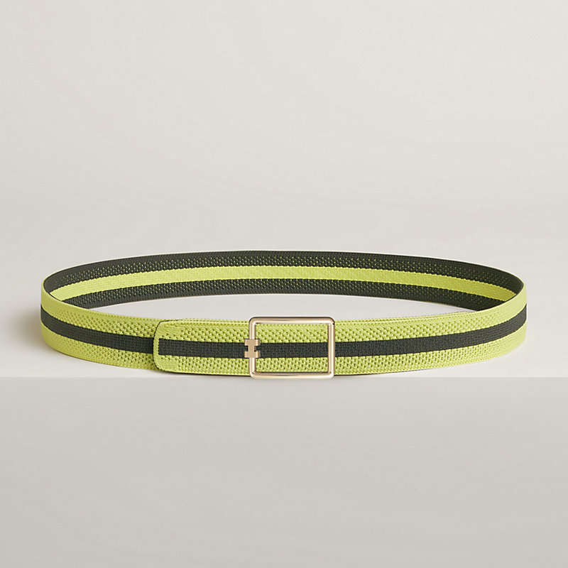 Tube H belt buckle & Team band 32 mm | Hermès Czech Republic