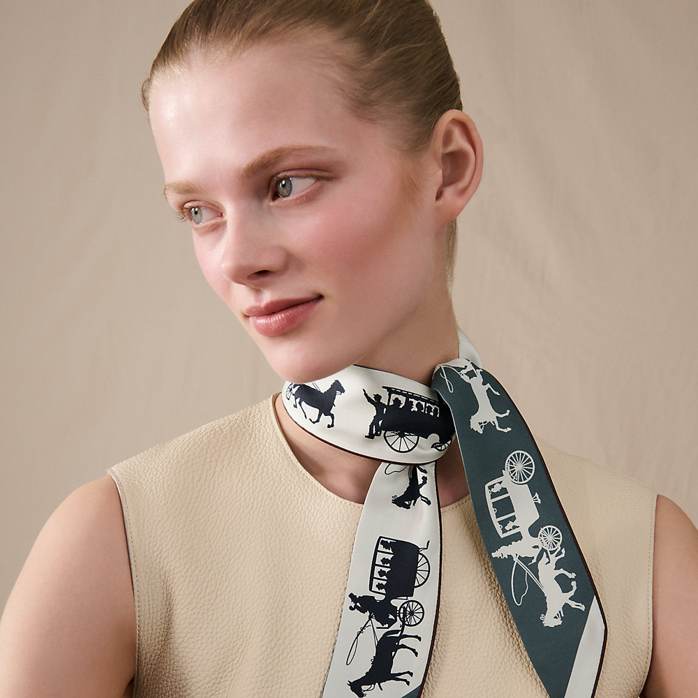 Twilly 《車輪でめぐるパリ・ドゥ・トゥジュール》 - マロン | Hermès 