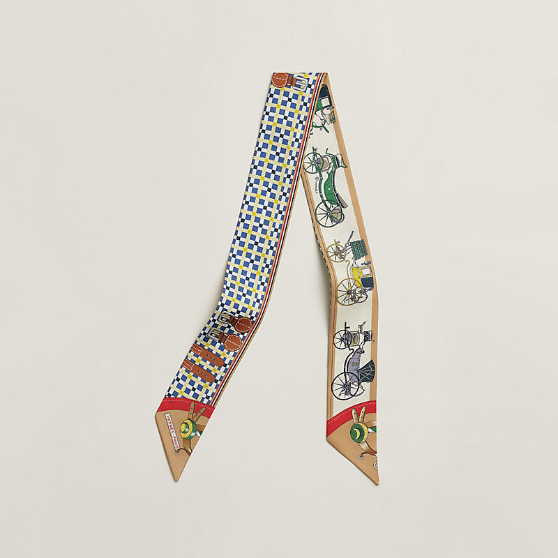 Twilly 《馬車の変遷》 - ベージュ | Hermès - エルメス-公式サイト 