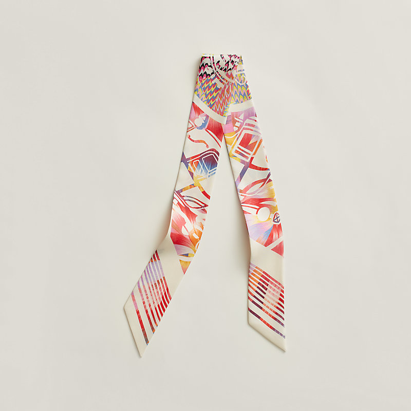 Twilly マーブルシルク 《エクスリブリス》 | Hermès - エルメス-公式  