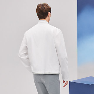 ジャケット・アウター 2020ss HERMES White blouson jacket 2020ss HERMES White blouson jacket
