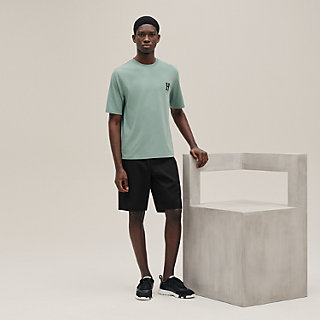 【HERMES】エルメス Hパズル ミニ パッチ Tシャツ メンズ H Puzzle