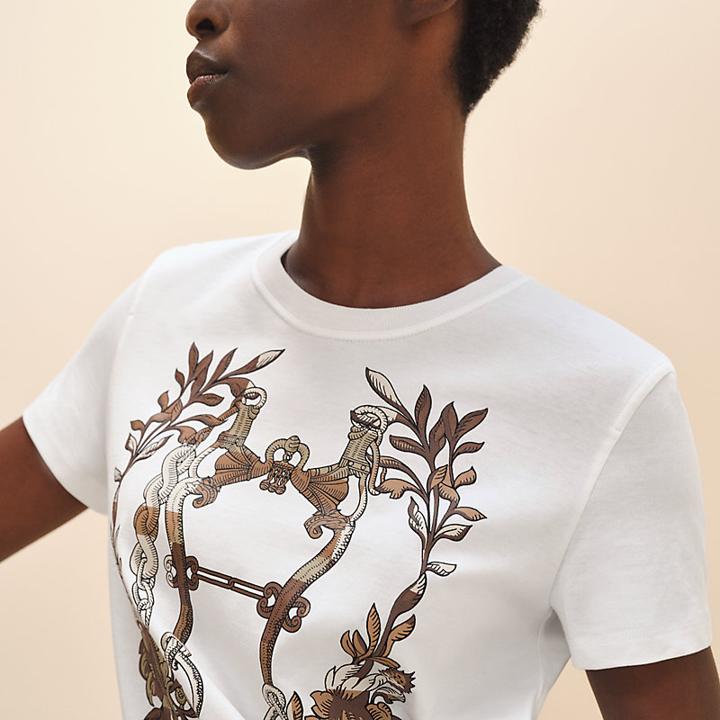 HERMES エルメス 2024秋冬 Tシャツ カルトゥッシュ 《モール》 HERMES エルメス 2024秋冬 Tシャツ カルトゥッシュ 《モール》