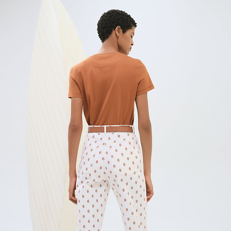 【この夏ほしい！】HERMES クロップドTシャツ カルトゥッシュ クロップドTシャツ 《カルトゥッシュ》 | Hermès - エルメス