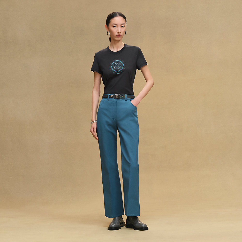 Tシャツ 《カルトゥッシュ》 | Hermès - エルメス-公式サイト