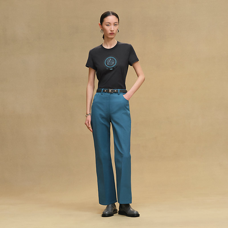 Tシャツ 《カルトゥッシュ》 | Hermès - エルメス-公式サイト