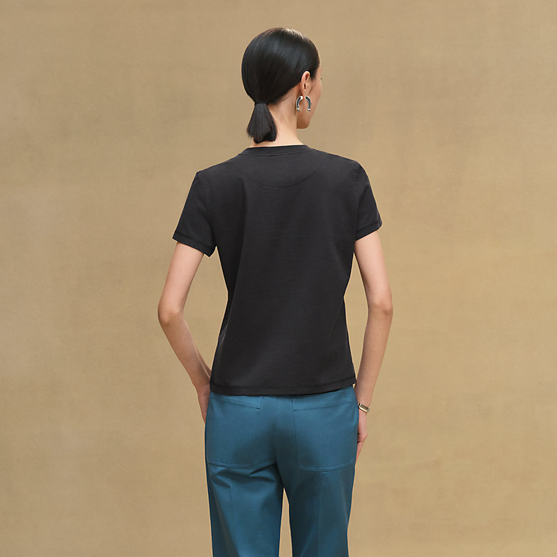 Tシャツ 《カルトゥッシュ》 | Hermès - エルメス-公式サイト