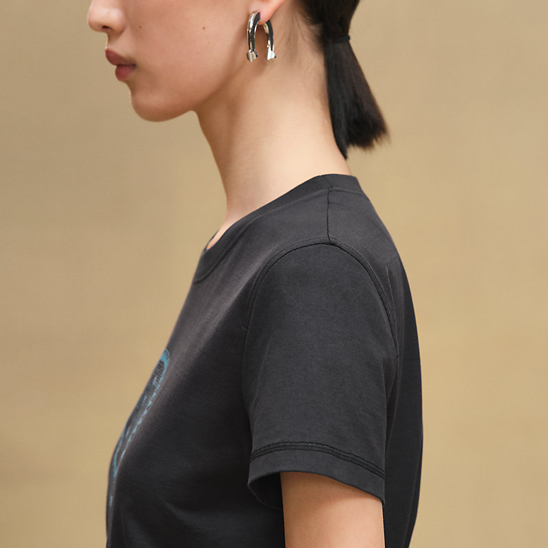 Tシャツ 《カルトゥッシュ》 | Hermès - エルメス-公式サイト