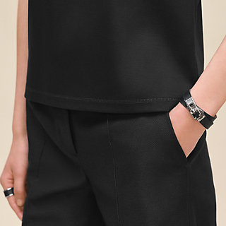 Tシャツ 《カルトゥッシュ》 - ブラック | Hermès - エルメス-公式サイト