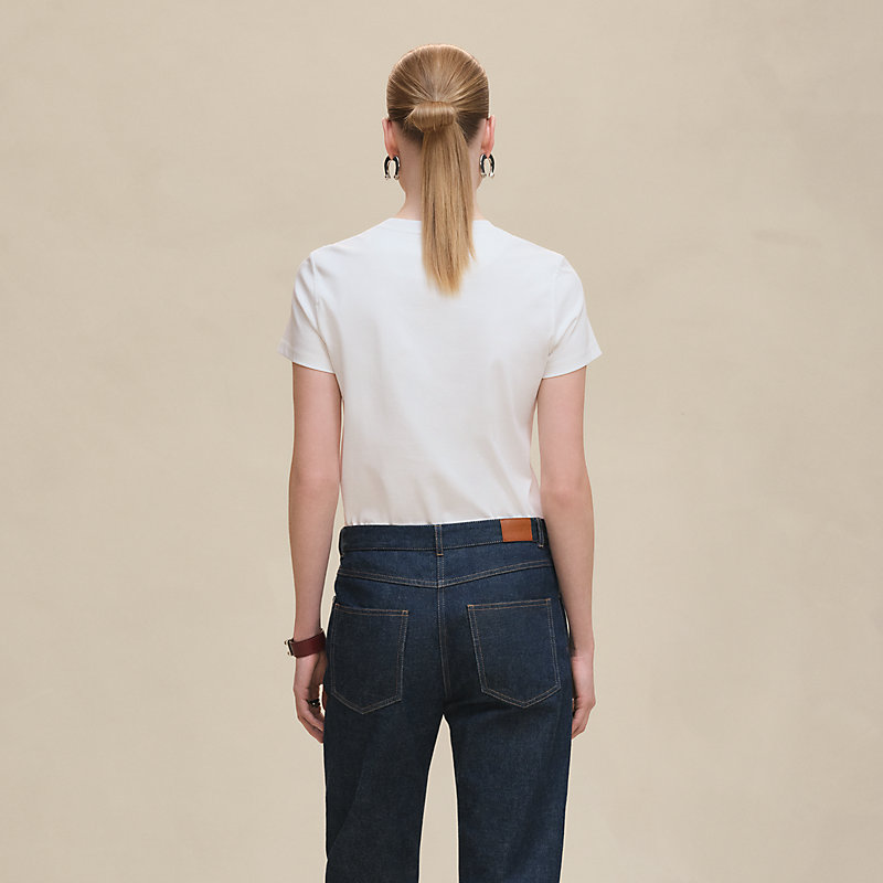 Tシャツ 《カルトゥッシュ》 | Hermès - エルメス-公式サイト