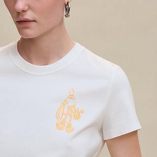 Tシャツ 《カルトゥッシュ》 | Hermès - エルメス-公式サイト