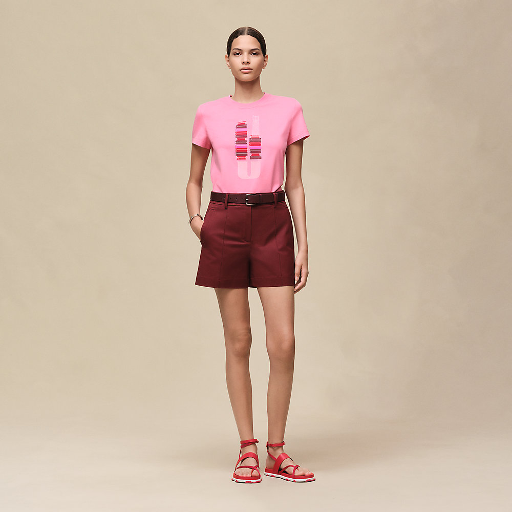 Tシャツ 《カルトゥッシュ》 | Hermès - エルメス-公式サイト