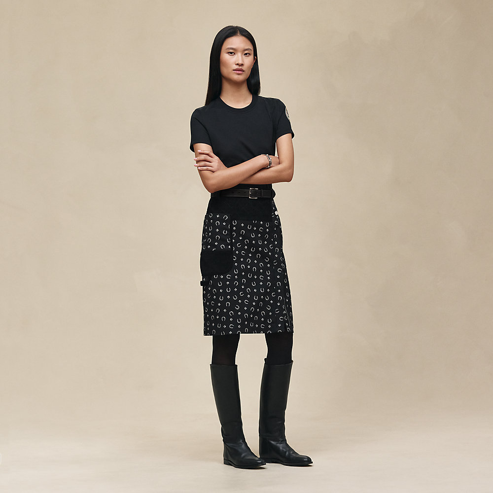 Tシャツ 《カルトゥッシュ》 | Hermès - エルメス-公式サイト