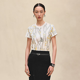 Tシャツ 《パルフロワ・リミックス》プリント | Hermès