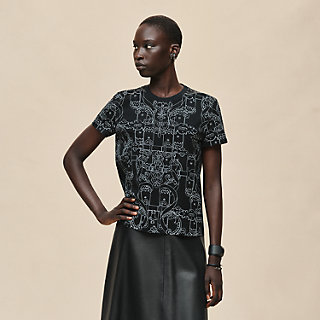 Tシャツ 《フェロヌリー・リミックス》プリント | Hermès - エルメス