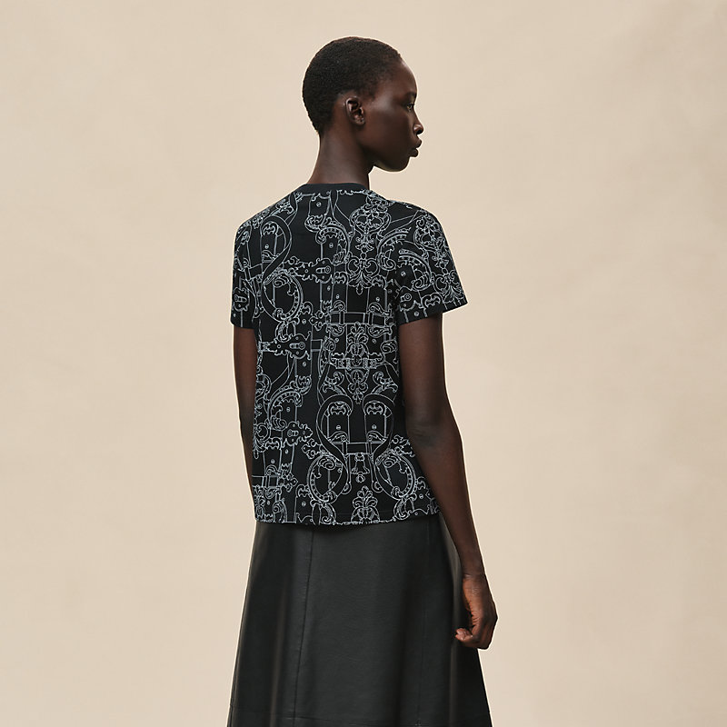 Tシャツ 《フェロヌリー・リミックス》プリント | Hermès - エルメス