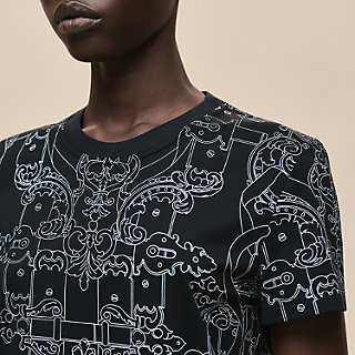 Tシャツ 《フェロヌリー・リミックス》プリント | Hermès - エルメス