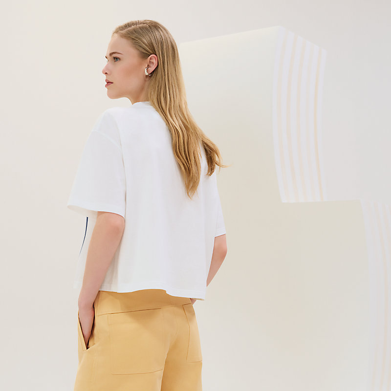 20-60代からのファッション通販  Tシャツ 《プラス・コーチング・リミックス・パノー》 Hermès | トップス