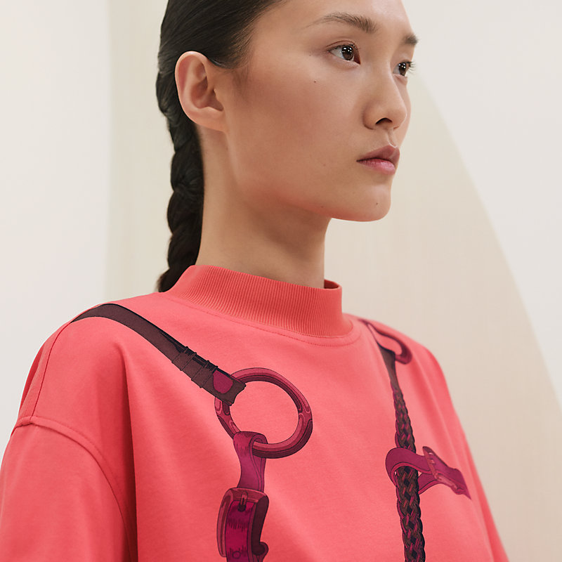 新品未使用　エルメス トップス コーチングリミックスプリント Ｔシャツ 36 HERMES - 新品未使用 エルメス トップス コーチングリミックス
