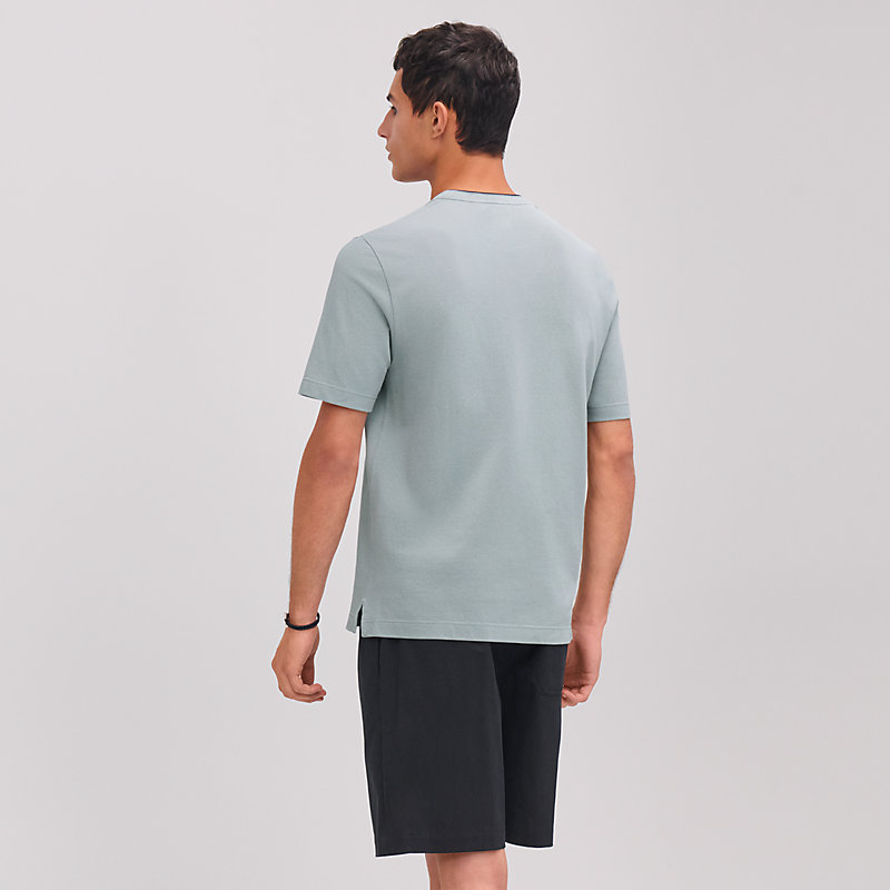 Tシャツ サドルステッチ - グレー - XL | Hermès - エルメス