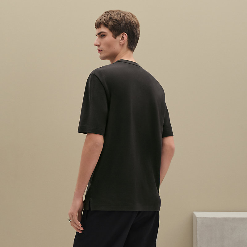 HERMES ポロシャツ サドルステッチ M 新品未使用 HERMES ポロシャツ サドルステッチ M ポロシャツ サドル