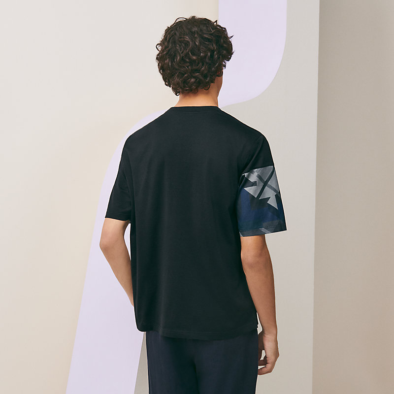 Tシャツ プリントストライプポケット | Hermès - エルメス-公式サイト
