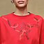 Tシャツ ボクシーフィット 《カルトゥッシュ》, イメージ: 着用例, worn, ビュー4の4