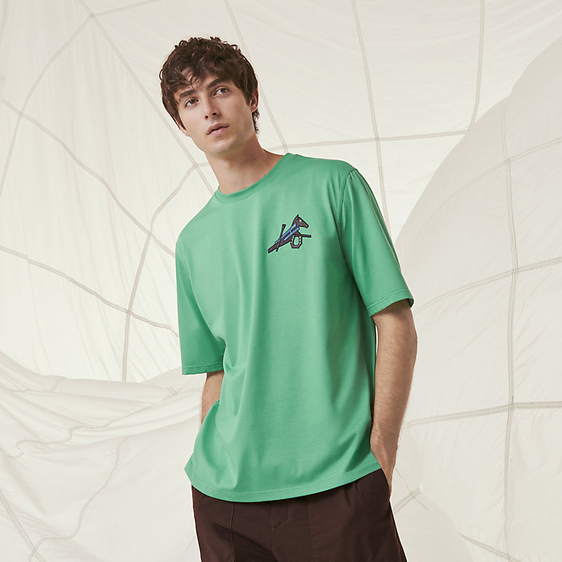 Tシャツ ミニレザーパッチ | Hermès - エルメス-公式サイト