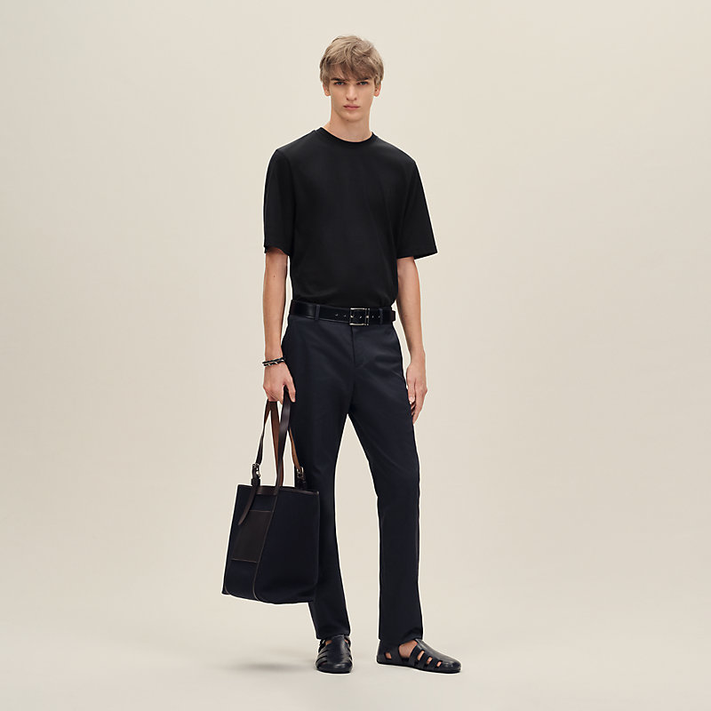 Tシャツ ミニレザーパッチ 《アッシュヴァル》 | Hermès - エルメス