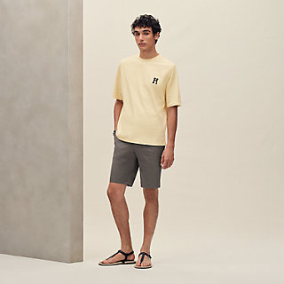 Tシャツ ミニレザーパッチ 《アッシュヴァル》 | Hermès - エルメス