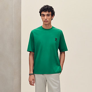 Tシャツ ミニレザーパッチ 《アッシュヴァル》 | Hermès - エルメス