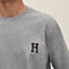 Tシャツ ミニレザーパッチ 《アッシュヴァル》, イメージ: 着用例, worn, ビュー4の4