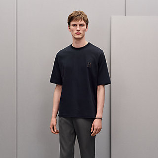 tシャツ-ミニレザーパッチ-《