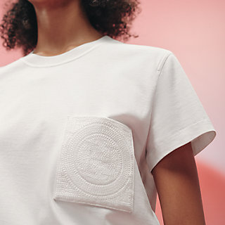 Tシャツ 刺繍入りポケット | Hermès - エルメス-公式サイト