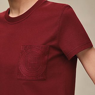 Tシャツ 刺繍入りポケット | Hermès - エルメス-公式サイト