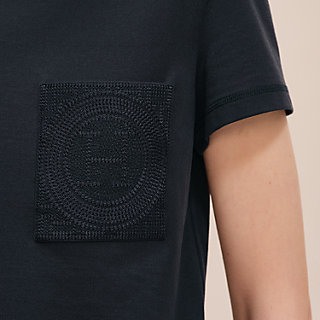 Tシャツ 刺繍入りポケット | Hermès - エルメス-公式サイト