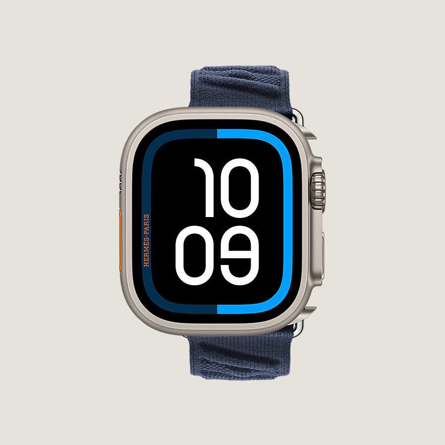 Ultra 2 case & Band Apple Watch Hermès Ultra Single Tour 49 mm En 