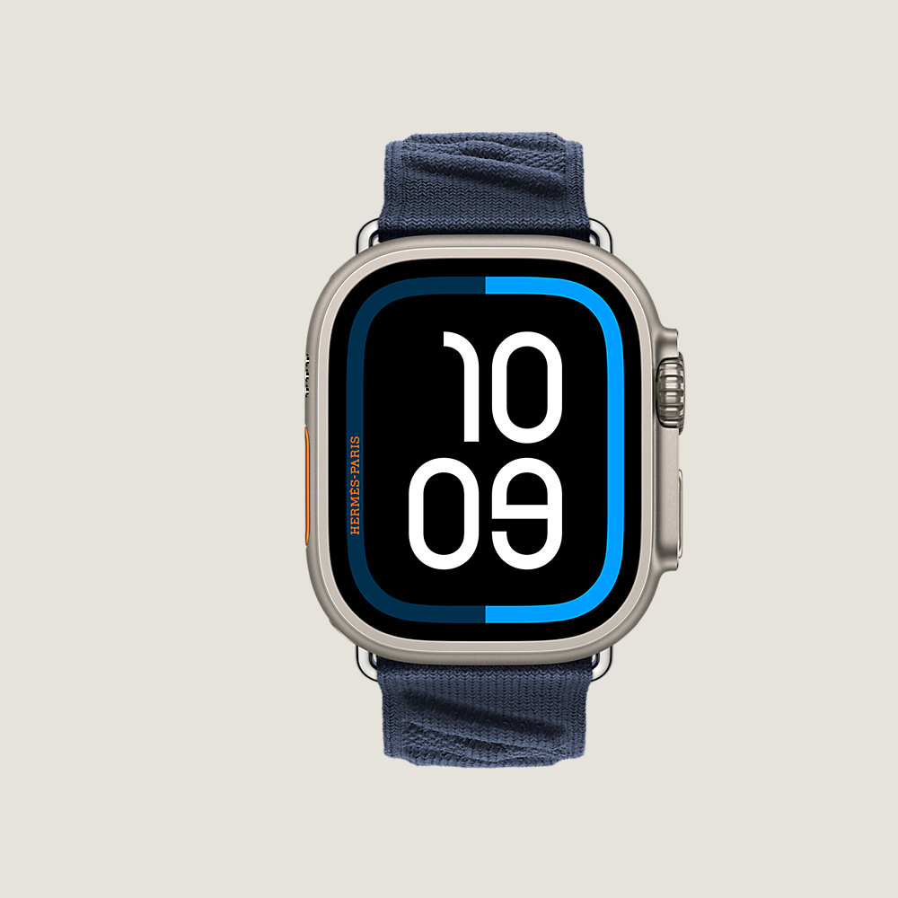 Ultra case Band Apple Watch Hermès Ultra Single Tour 49 mm En