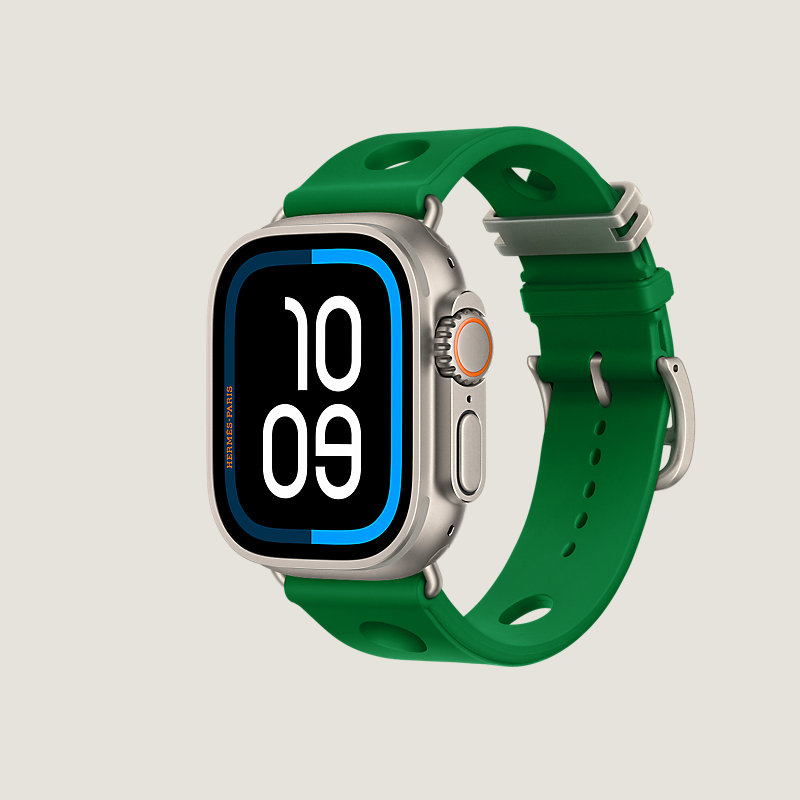 Ultra 4 case & Band Apple Watch Hermès Single Tour 49&nbsp;mm Scub'H Diving, View: side, view 3 of 3