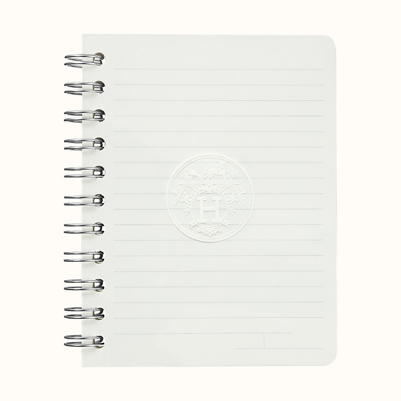 hermes silk notebook