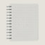 Ulysse mini lined notebook refill, View: front, front, view 1 of 2