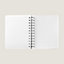 Ulysse mini plain notebook refill, View: above, above, view 2 of 2