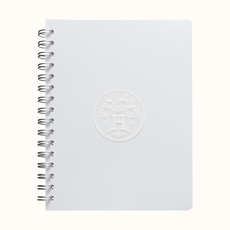 hermes silk notebook