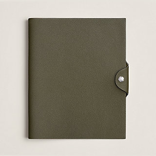 Ulysse mm notebook cover - Beige | Hermès USA