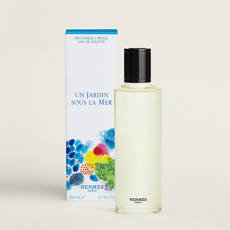 Un Jardin sous la Mer Eau de toilette refill - 6.76 fl.oz | Hermès USA