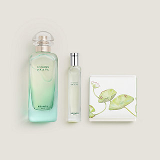 HERMES Un Jardin sur le Nil トラベルセット Un Jardin sur le Nil Coffret Eau de toilette - 115 ml | Hermès Suisse