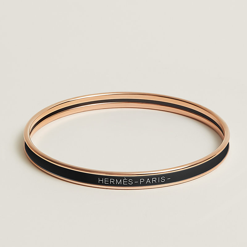 Hermes Womens Uni Bangle White / Gold 70 – Luxe Collective