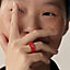 Uni ring, medium model, View: Worn, worn, view 3 of 4