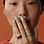 Uni ring, small model, View: Worn, worn, view 3 of 4