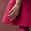 Uni ring, small model, View: Worn, worn, view 3 of 4